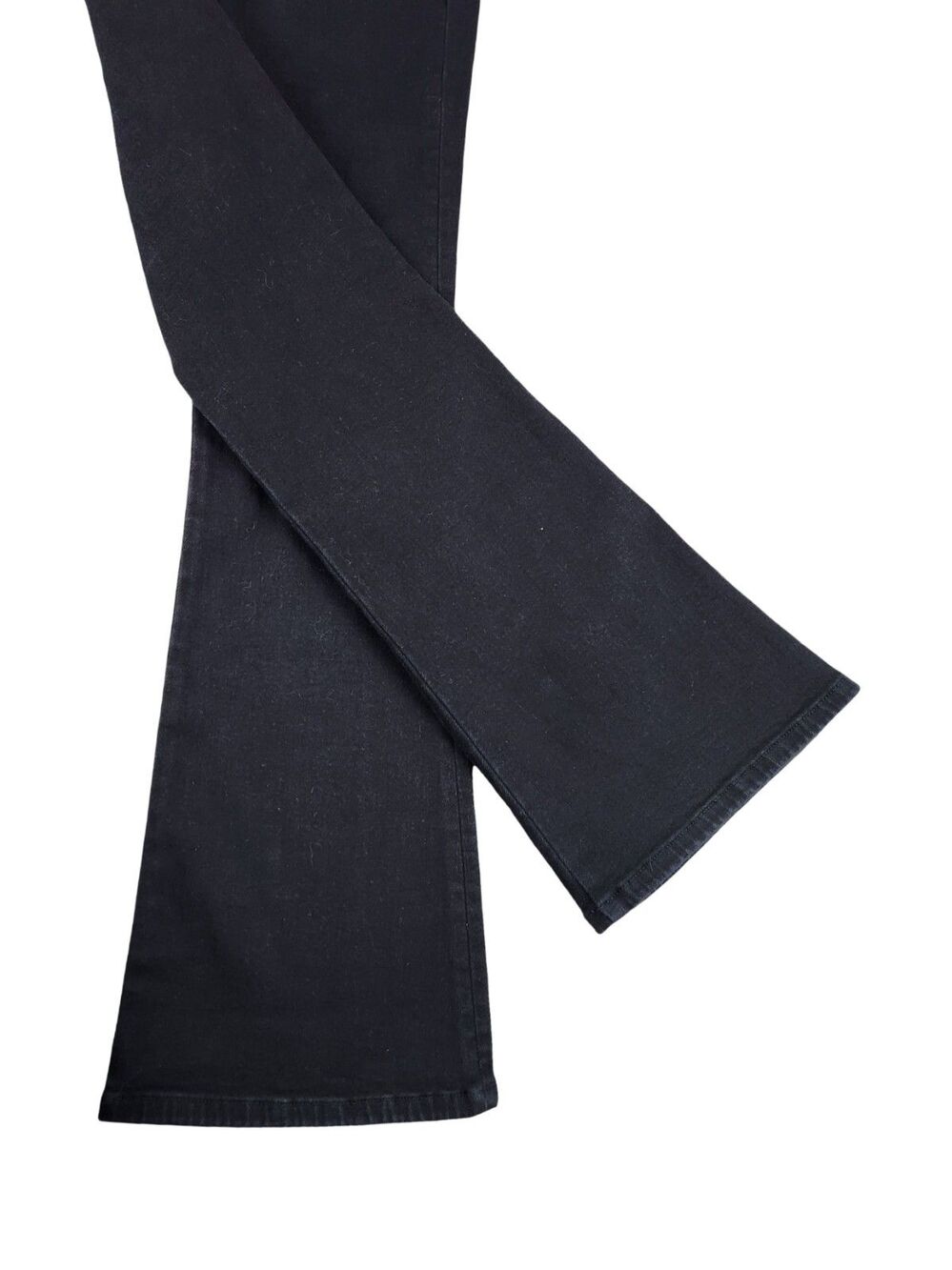 Frame Jet Set Crop Mini Boot Black Pull-on Stretchy Jeans size 0 NWT - Picture 4 of 8